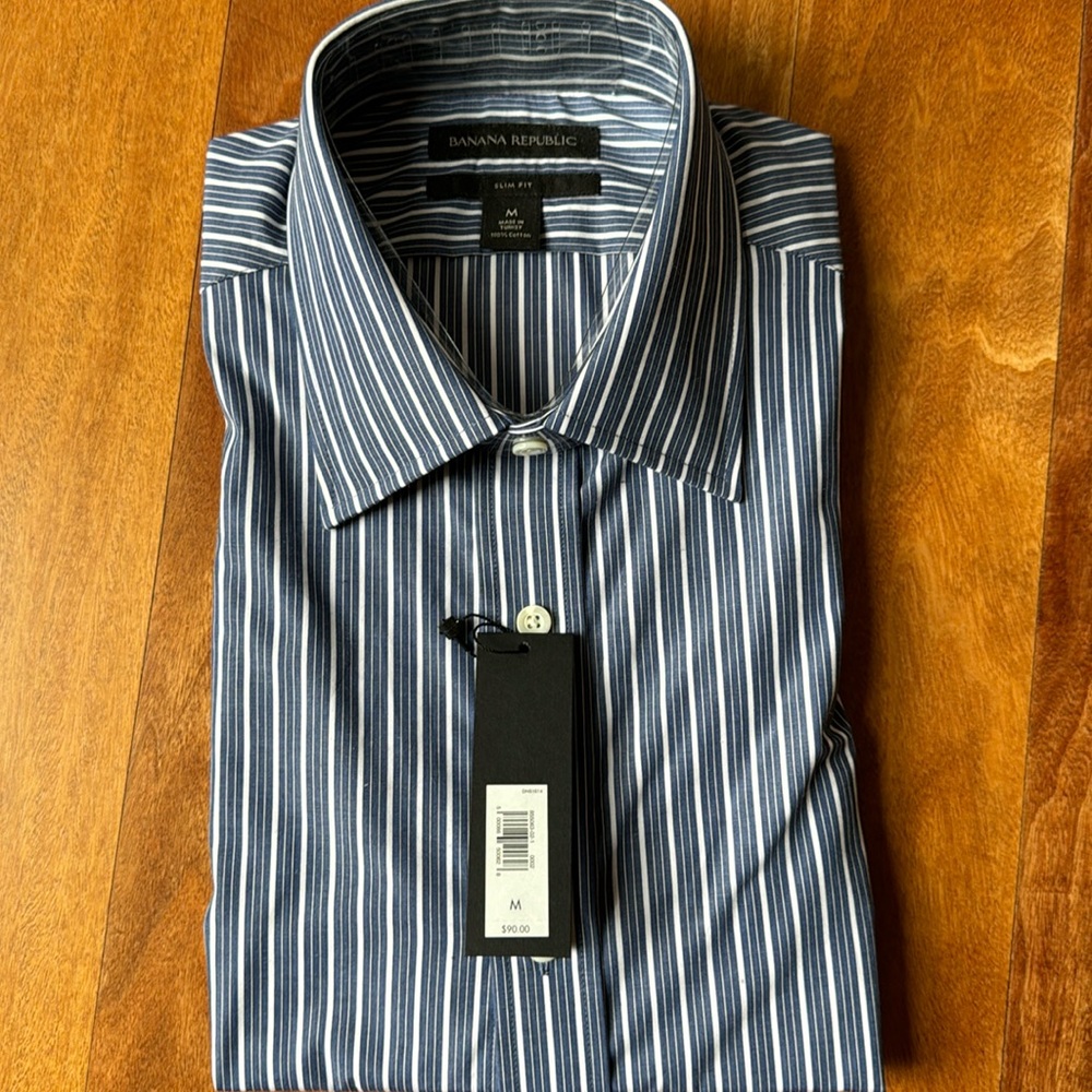 Banana Republic slim fit button up